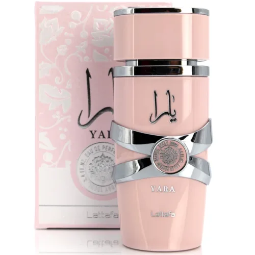 Lattafa Yara 100ml iconic pink gift box